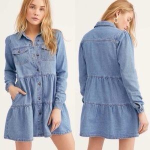 Free People Denim Dress